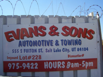 Evans & Sons Auto & Towing JunkYard in West Jordan (UT) - photo 1