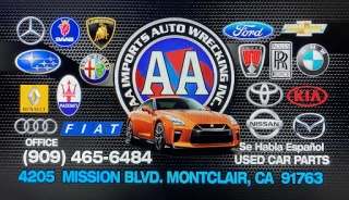 AA IMPORTS AUTO WRECKING INC JunkYard in West Covina (CA) - photo 2