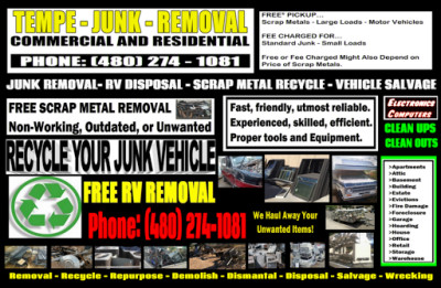 TEMPE JUNK RECYCLING AND REMOVAL SERVICES JunkYard in Chandler (AZ) - photo 2