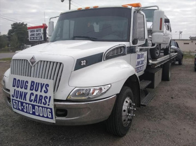 "DOUG BUYS JUNK CARS!" Doug's Towing & Salvage, LLC. JunkYard in South Bend (IN) - photo 1