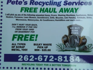 Pete's Recycling Service - Free Scrap Metal Pick Up JunkYard in Racine (WI) - photo 4