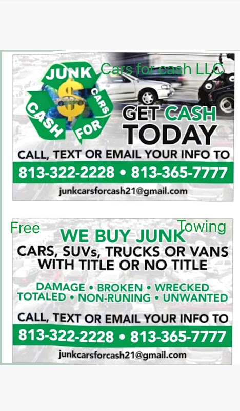 JUNK CARS FOR CASH LLC JunkYard in Tampa (FL)