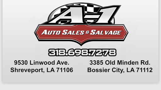 A1 Auto sales and Salvage JunkYard in Shreveport (LA)