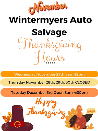 Wintermyer Auto Salvage Inc JunkYard in York (PA)