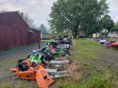 NYRebel Snowmobile JunkYard in Churchville (NY) - photo 4