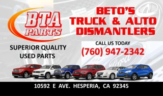 Beto's Truck & Auto Dismantlers BTA Parts - photo 1