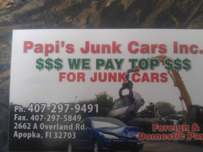 Papi's Auto Recycling JunkYard in Orlando (FL) - photo 1