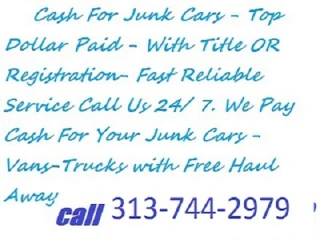 cash for junk cars & towing services - photo 1