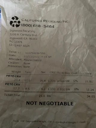 Inglewood Recycling Center