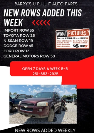 Barry's U Pull It Auto Parts