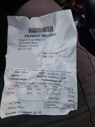 Bridgeport Scrap Metals Inc