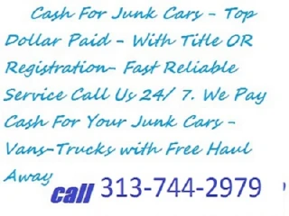 cash for junk cars & towing services
