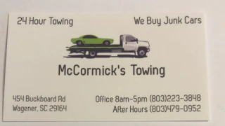 McCormick’s Towing