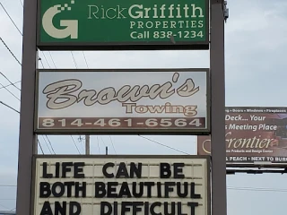 Brown's Towing and Repair Erie
