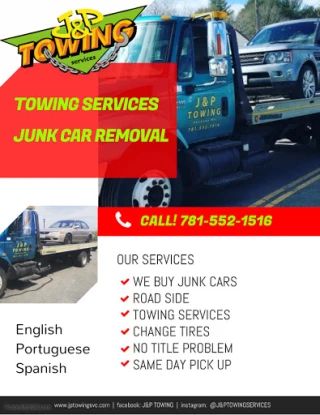 J&P Towing Svc and Junk Car Removal