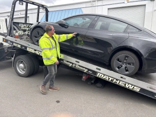 Mathews Wrecker and Towing recovery and salvage