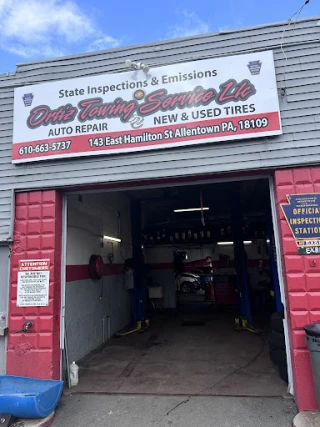 Ortiz towing service llc ,auto repairs, used tires