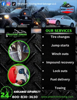 Phantom Towing And Salvage LLC