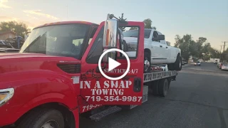 In a snap towing
