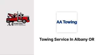 AA Towing and Auto Wrecking