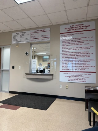 Irving Police Auto Pound