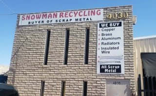 Snowman Recycling