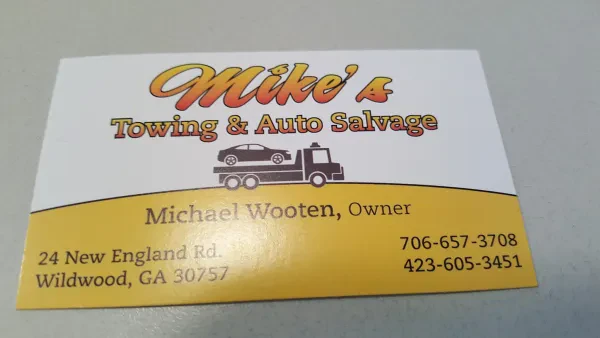 Mike's Towing & Auto Salvage - photo 4