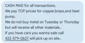 Circle C Recycling and salvage metals