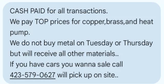 Circle C Recycling and salvage metals
