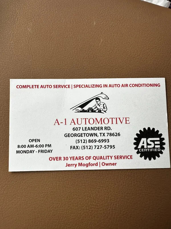 A-1 Air & Automotive - photo 4
