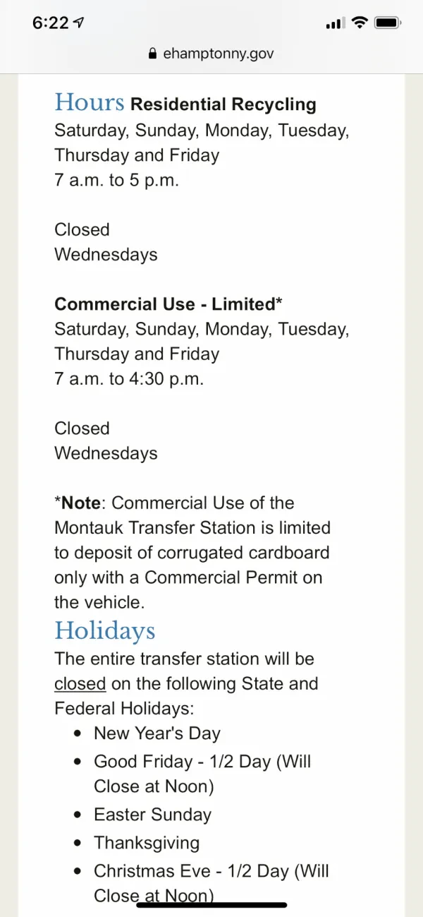 Montauk Recycling Center - photo 3