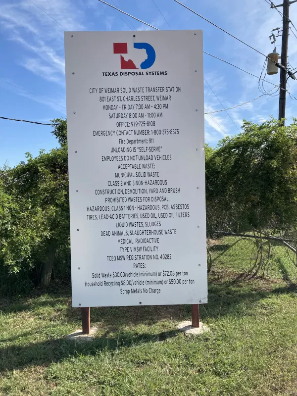 Texas Disposal Systems Weimar - photo 4