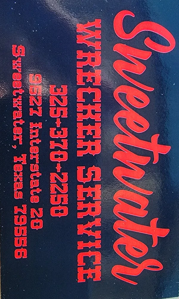 Sweetwater Wrecker Service - photo 3