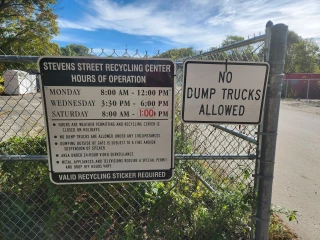 Stevens Street Recycling Center