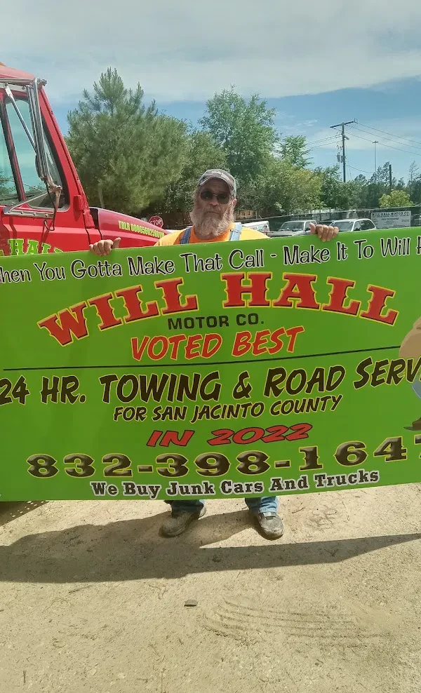 Will Hall Motor Co.Towing Wrecker Service - photo 2