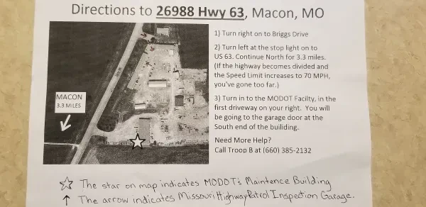 Missouri State Hwy Patrols Inspection Garage - photo 2
