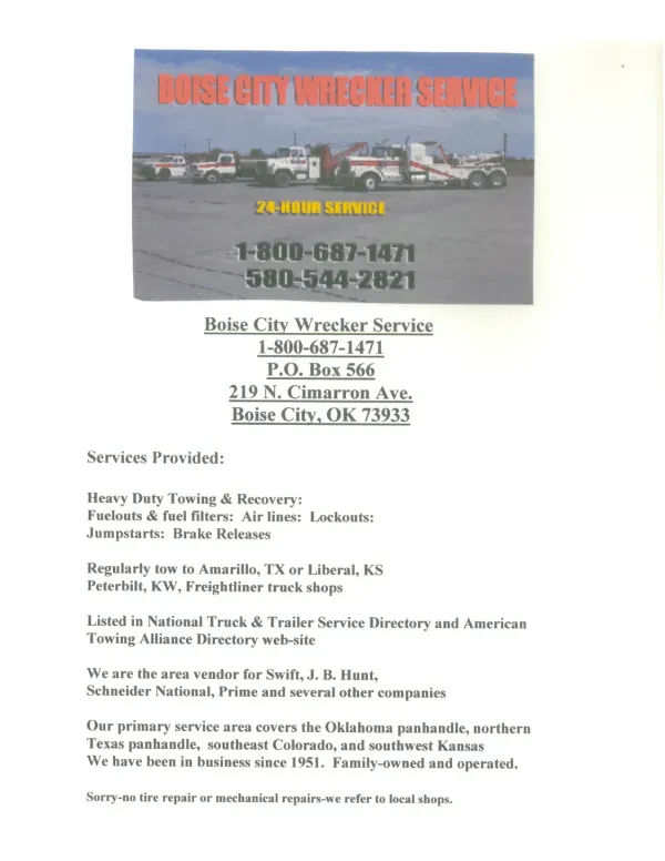 Boise City Body Shop and Wrecker Service - photo 3