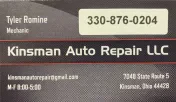 Kinsman Auto Repair