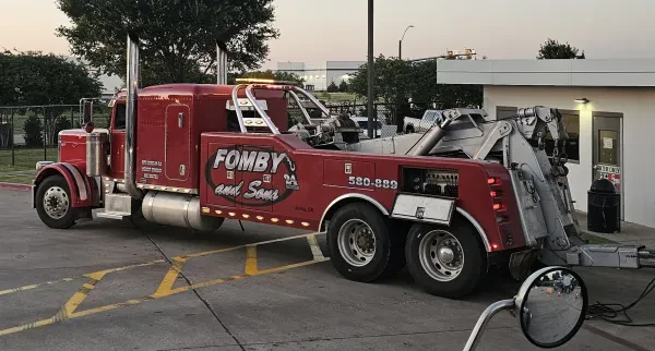 FOMBY & SONS TOWING , TRUCK & TIRE REPAIR - photo 2