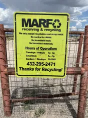 Marfa Recycling Center