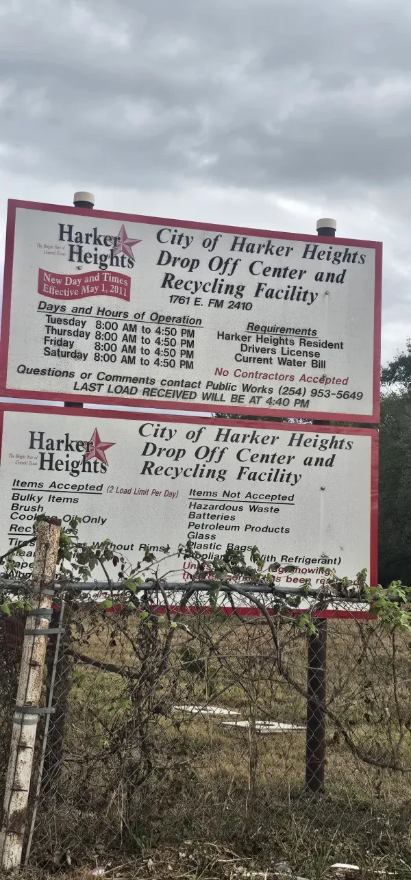 Harker Heights Drop off Center and Recycling Facility - photo 3