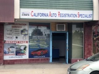 DMV Lemon Grove CARS California Auto Registration Specialist