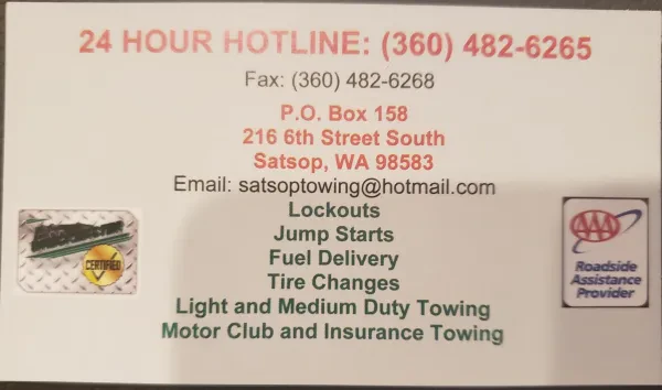 Satsop 24 Hour Towing - photo 4