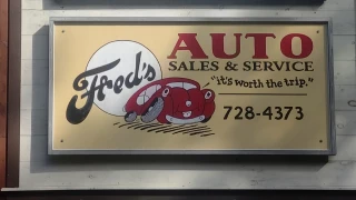 Fred's auto sales and service