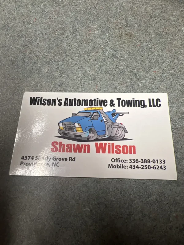 Wilson's Automotive & Towing llc - photo 2