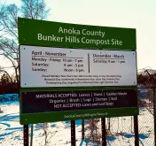 Anoka County Bunker Hills Compost Site