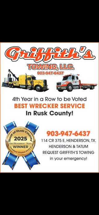 Griffith's Towing, LLC