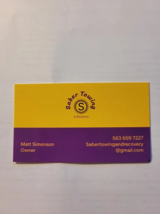 Saber towing and recovery llc