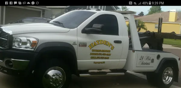 Hayden's 24 hour towing service - photo 4