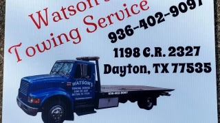 Watson's Towing Service
